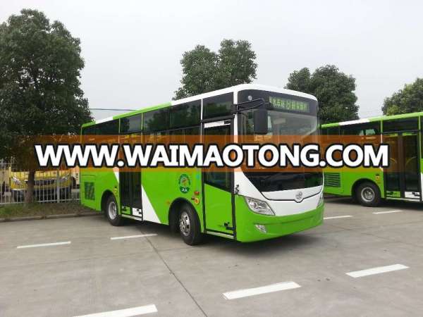 Huaxin 30 seats new condition Euro4 diesel rear engine mini city bus for sale